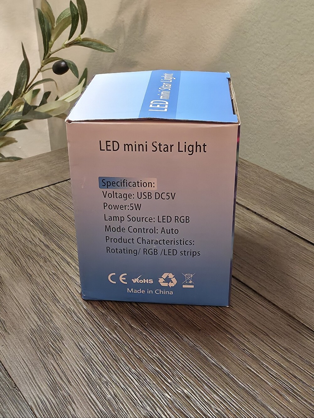 LED Mini Magic Ball Party Light - Black - Picture 5 of 5